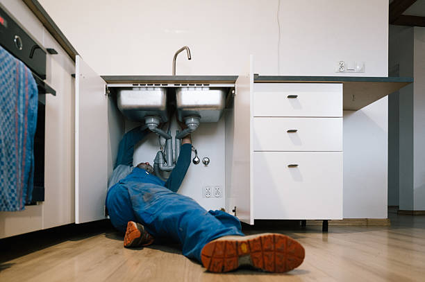 Professional Pipe Repair technician working in Ada, MI